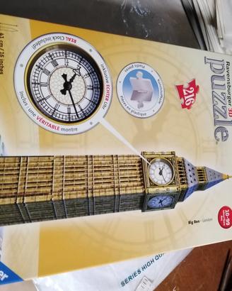 puzzle 3D della Ravensburger Big Ben 