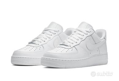 Scarpe AF1 Low bianche