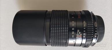 Teleobiettivo TELEAR-N 3.5/200 attacco NIKON