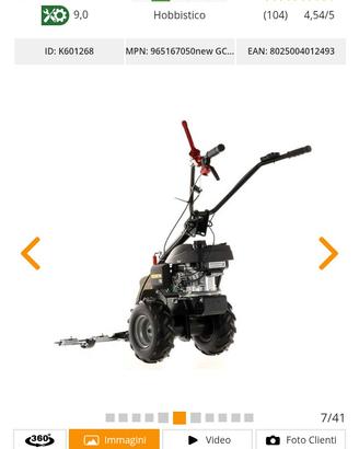 Motofalciatrice Eurosystems Modello GMP 210H bilam