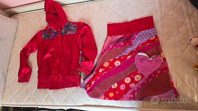 Completo Desigual tg. 9/10 anni