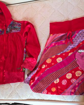 Completo Desigual tg. 9/10 anni