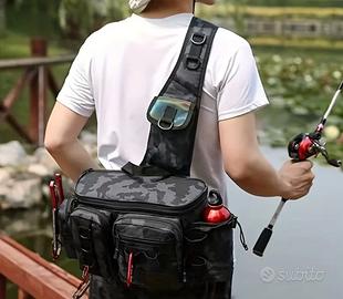 Zaino Marsupio per pesca spinning