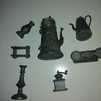 Set soprammobili peltro