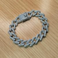 Bracciale stile Cubano color Argento Unisex