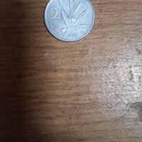 2 lire repubblica italiana 