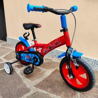 bici spiderman 14 bambino 