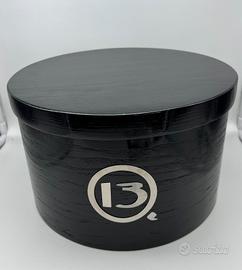 Scatola in legno laccato portagioie/portatutto