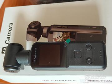 Bodycam 4K / Action Cam Vlog – Obiettivo Ruotabile