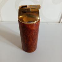 Accendino da Tavolo Piezo in Radica vintage