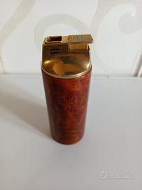 Accendino da Tavolo Piezo in Radica vintage