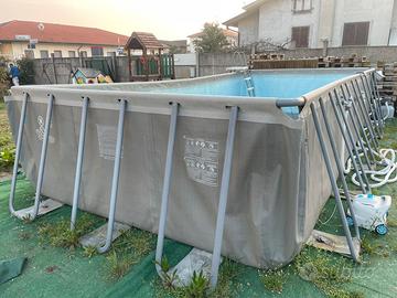Piscina intex 732x366x132 completa