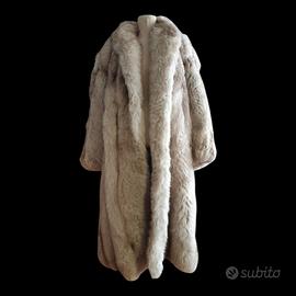 pelliccia volpe argentata  lunghissima 