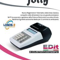 Registratore Telematico EDIT Jolly Go - Con Wi-Fi