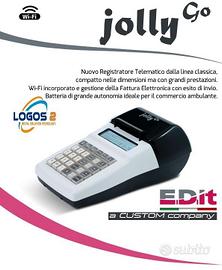 Registratore Telematico EDIT Jolly Go - Con Wi-Fi