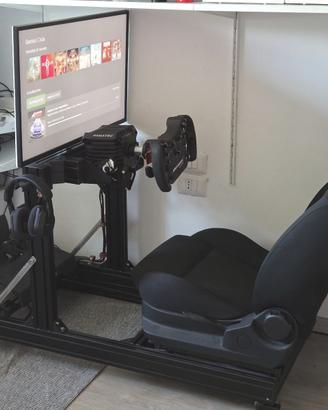 Postazione SimRacing Fanatec