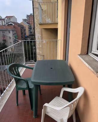 Set tavolo e sedie da balcone/esterno
