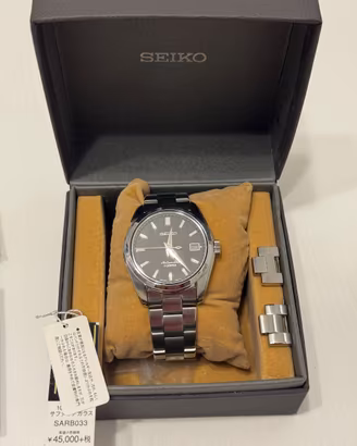 Orologio Seiko Sarb033 automatico quadrante nero