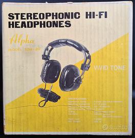 Cuffie Audio Analogiche Alpha SDH-8V