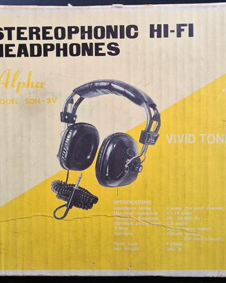 Cuffie Audio Analogiche Alpha SDH-8V