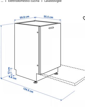 Lavastoviglie da incasso