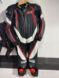 Tuta moto canguro e stivali tcx rt race