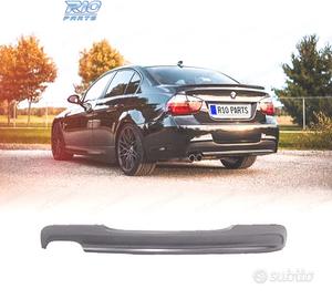 DIFFUSORE BMW E90 E91 LOOK M DOPPIA USCITA