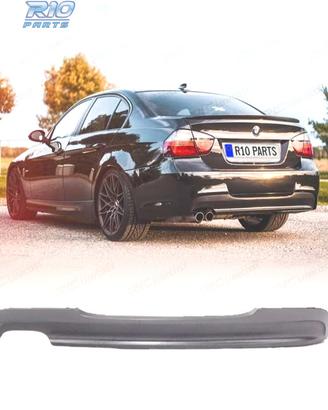 DIFFUSORE BMW E90 E91 LOOK M DOPPIA USCITA