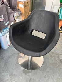 Poltrona da parrucchiere con pompa