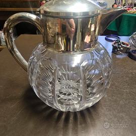 teiera  con porta ghiaccio 