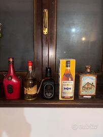 Bottiglie e distillati vintage da collezione