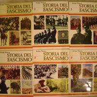 Storia del Fascismo e cartoncino Mussolini