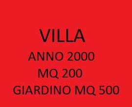 VILLA ANNO 2000 A PREZZO DI APPARTAMENTO-230.000