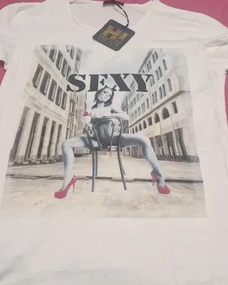 t shirt uomo tg m nuova