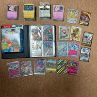 Megalotto 300 carte pokemon+album e mazzo