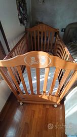 lettino letto Pali con materasso