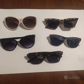 set occhiali da sole anche da soli