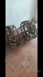 Ruote ferro motozappa