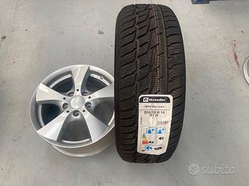 Cerchi + gomme 205 55 16 invernali VW Golf Audi A3