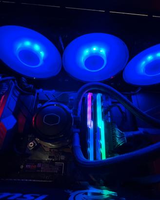 pc fisso postazione completa, perifieriche incluse
