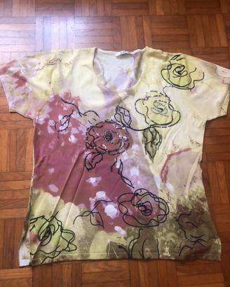 Maglia con ricami