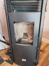 stufa a pellet doppia canalizzazione 