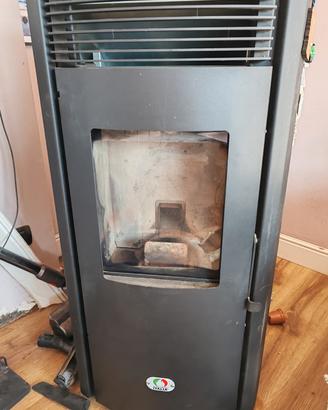 stufa a pellet doppia canalizzazione 