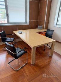 Scrivania angolare direzionale 210x210 ufficio
