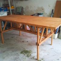 Enzo Mari tavolo, sedie, armadi, realizzo 