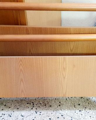 Tavarca letto di legno 