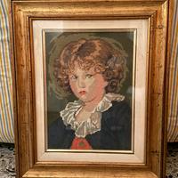 Quadro artigianale a punto croce