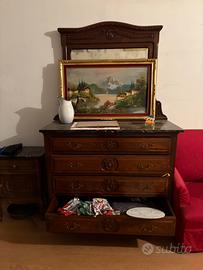 Comó vintage con specchio