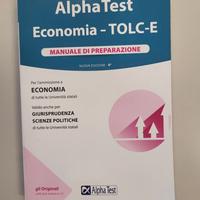 Libri Alpha Test Economia -3 volumi