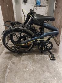 Bicicletta pieghevole in alluminio con marce